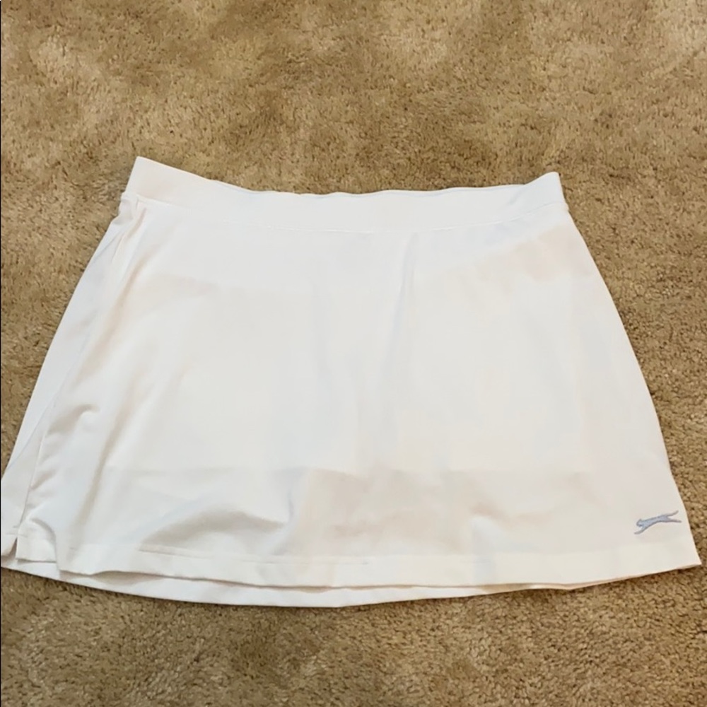 White Tennis Skort - Slazenger